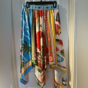 Handkerchief style fun skirt